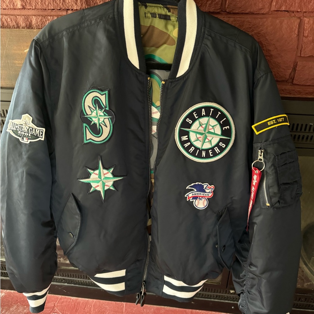 Seattle Mariners Bomber Jacket New without Tags